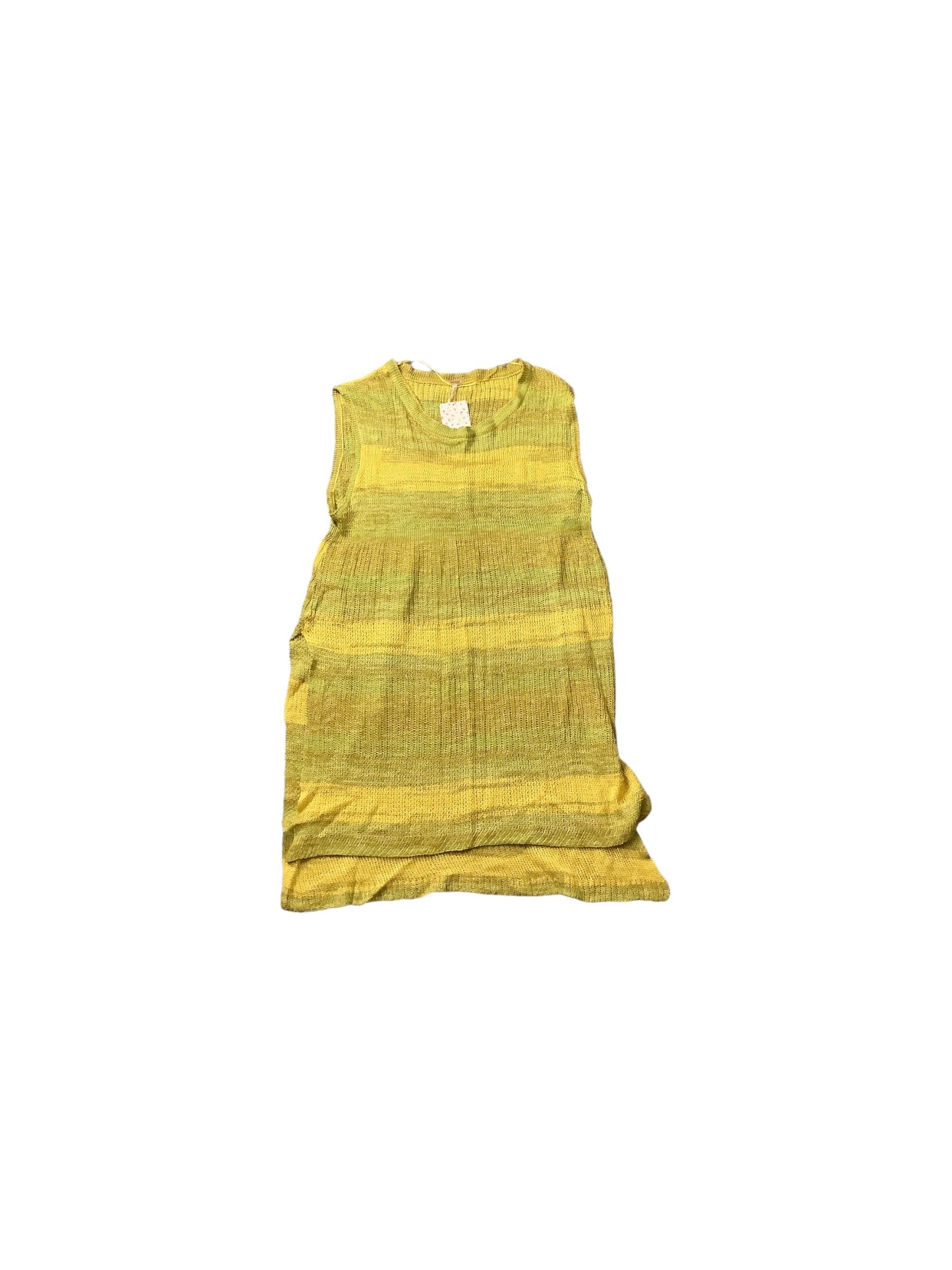 Yellow Tunic Sleeveless Free People, Size S