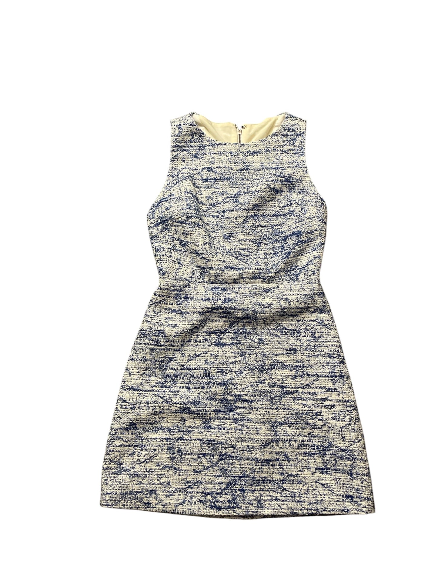 Dress Casual Short By Alice + Olivia In Blue & White, Size: 2