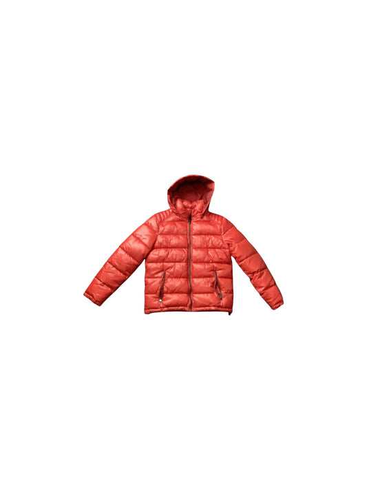 Coat Puffer & Quilted By Guess In Red, Size: M