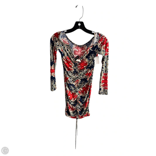 Dress Casual Midi By Fashion Nova In Multi-colored, Size: S