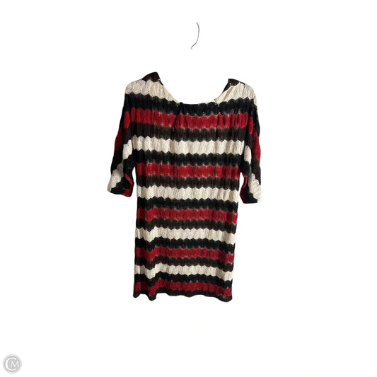 Dress Casual Midi By Calvin Klein In Multi-colored, Size: 8