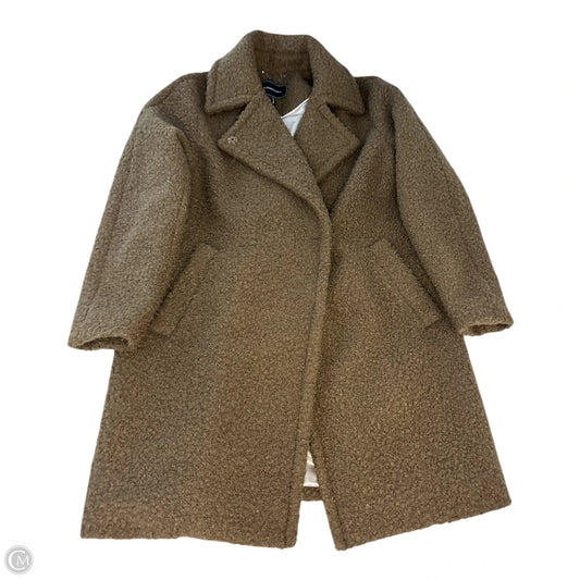 Jacket Faux Fur & Sherpa By Bcbgmaxazria In Brown, Size: S