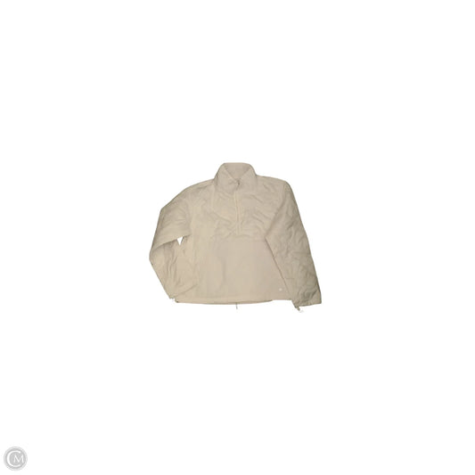 Jacket Puffer & Quilted By Layer 8 In White, Size: M