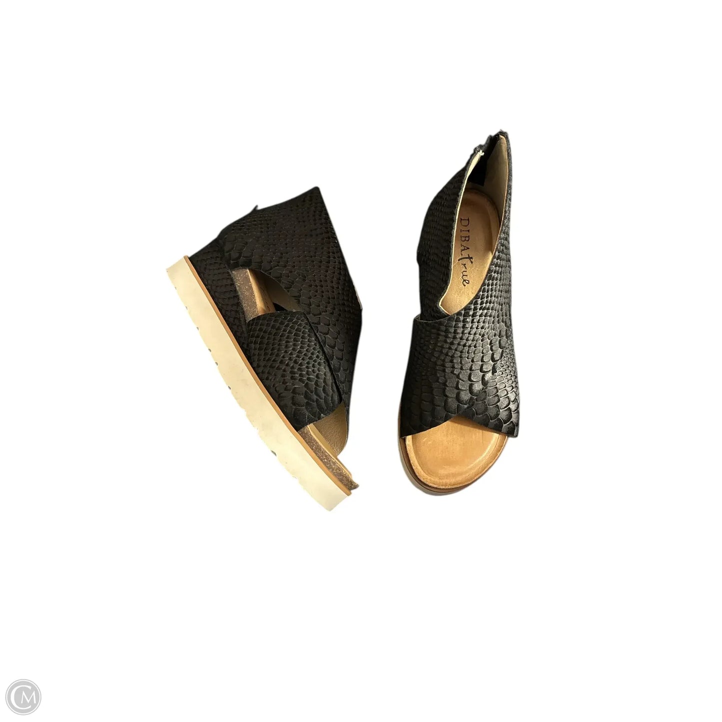 Sandals Flats By Diba In Black, Size: 6