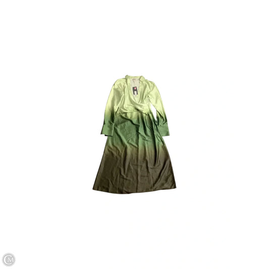 Dress Casual Midi By Worthington In Green, Size: S