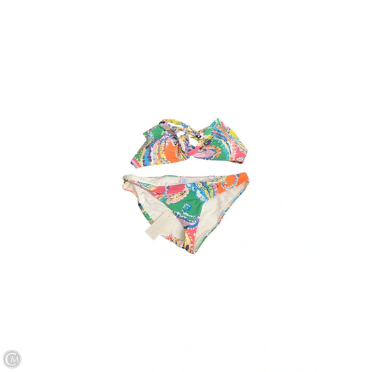 Swimsuit 2pc By Clothes Mentor In Multi-colored, Size: L