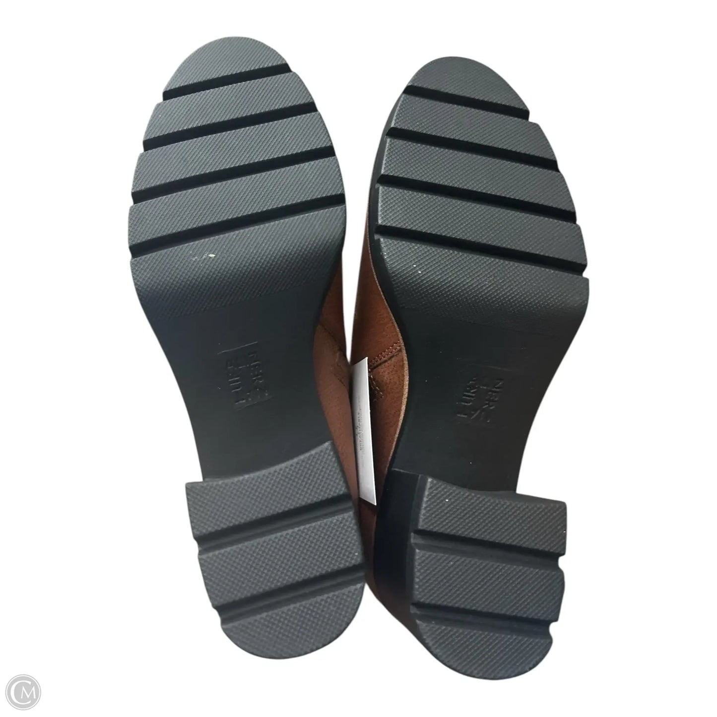 Boots Ankle Heels By Naturalizer In Brown, Size: 9.5