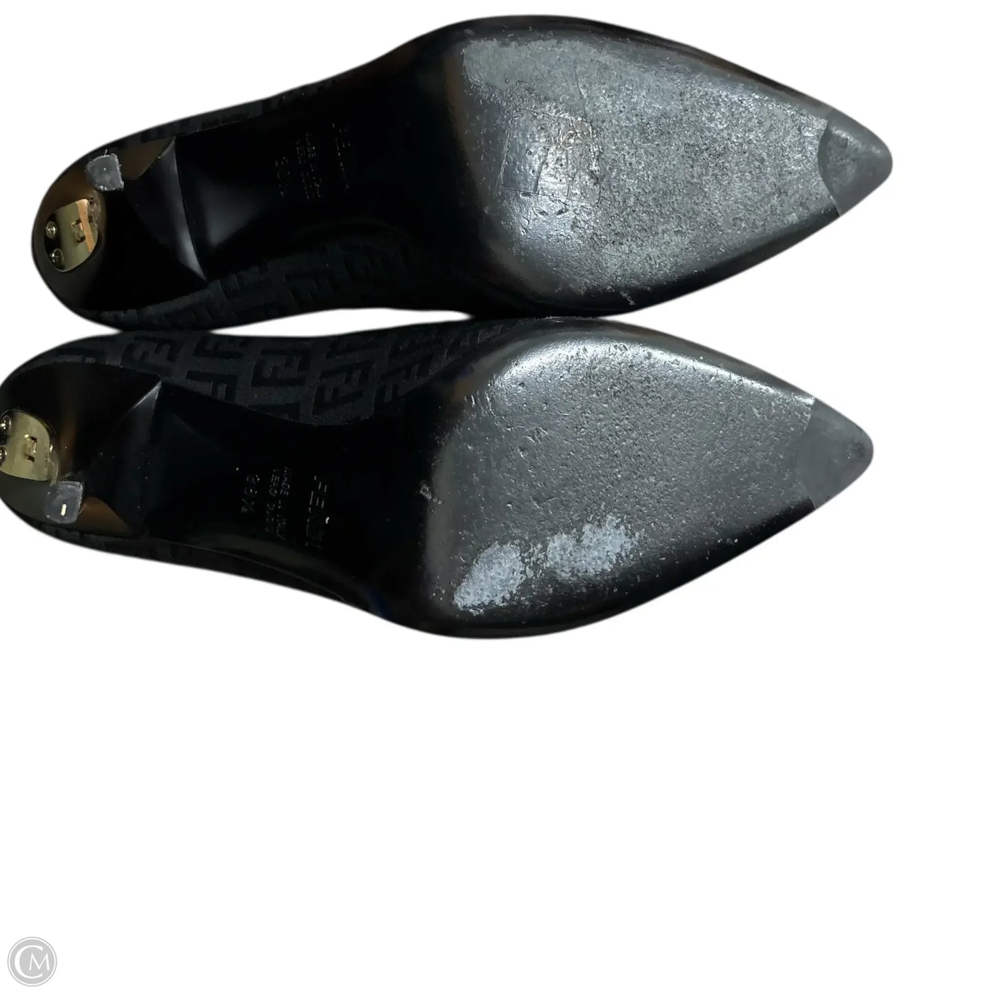 Shoes Luxury Designer By Fendi In Black Size 38.5