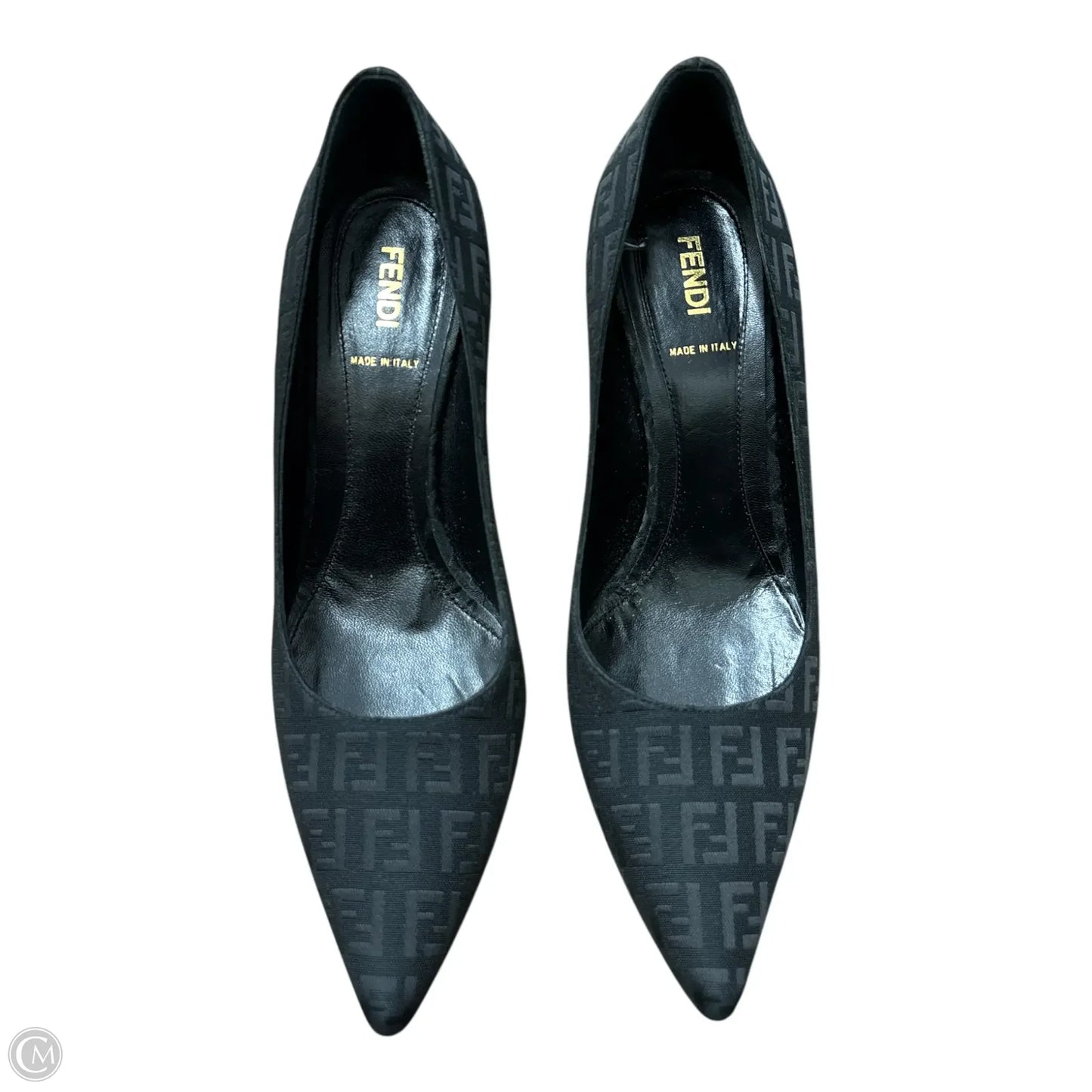 Shoes Luxury Designer By Fendi In Black Size 38.5