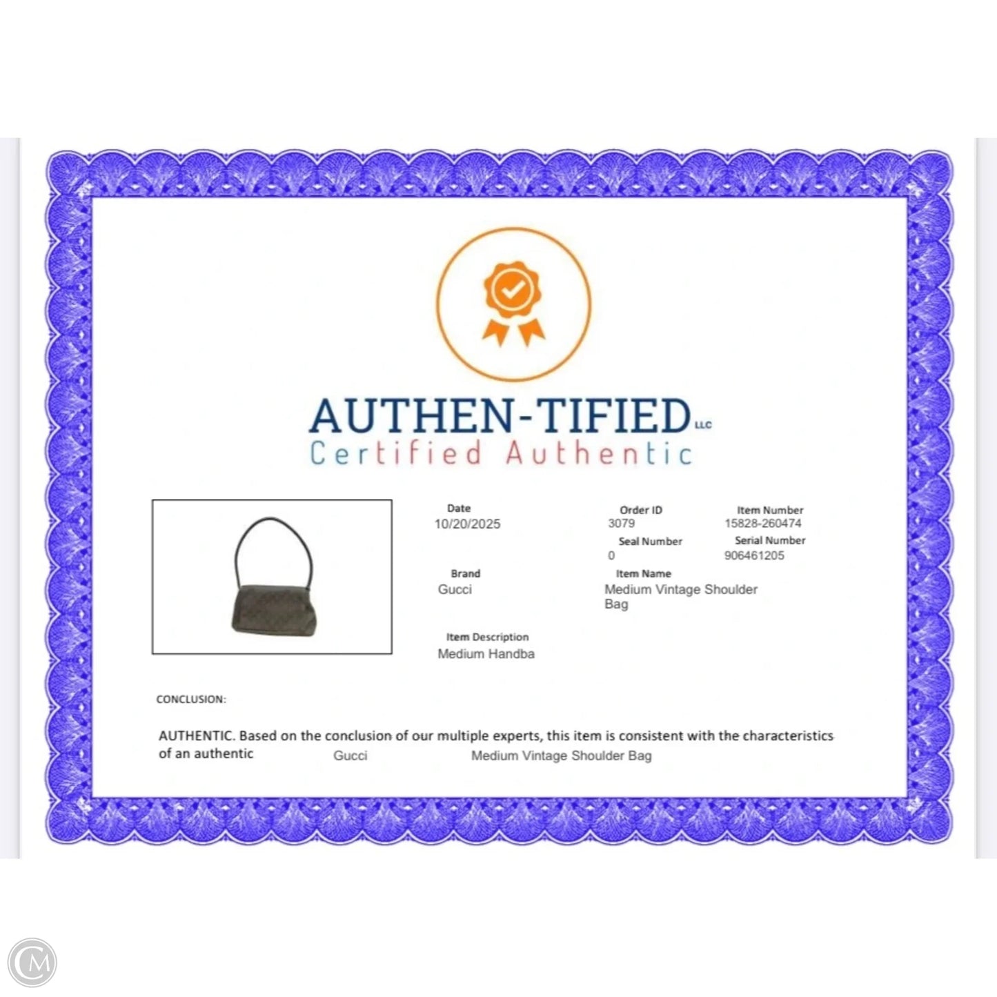 Handbag Luxury Designer By Gucci, Size: Medium