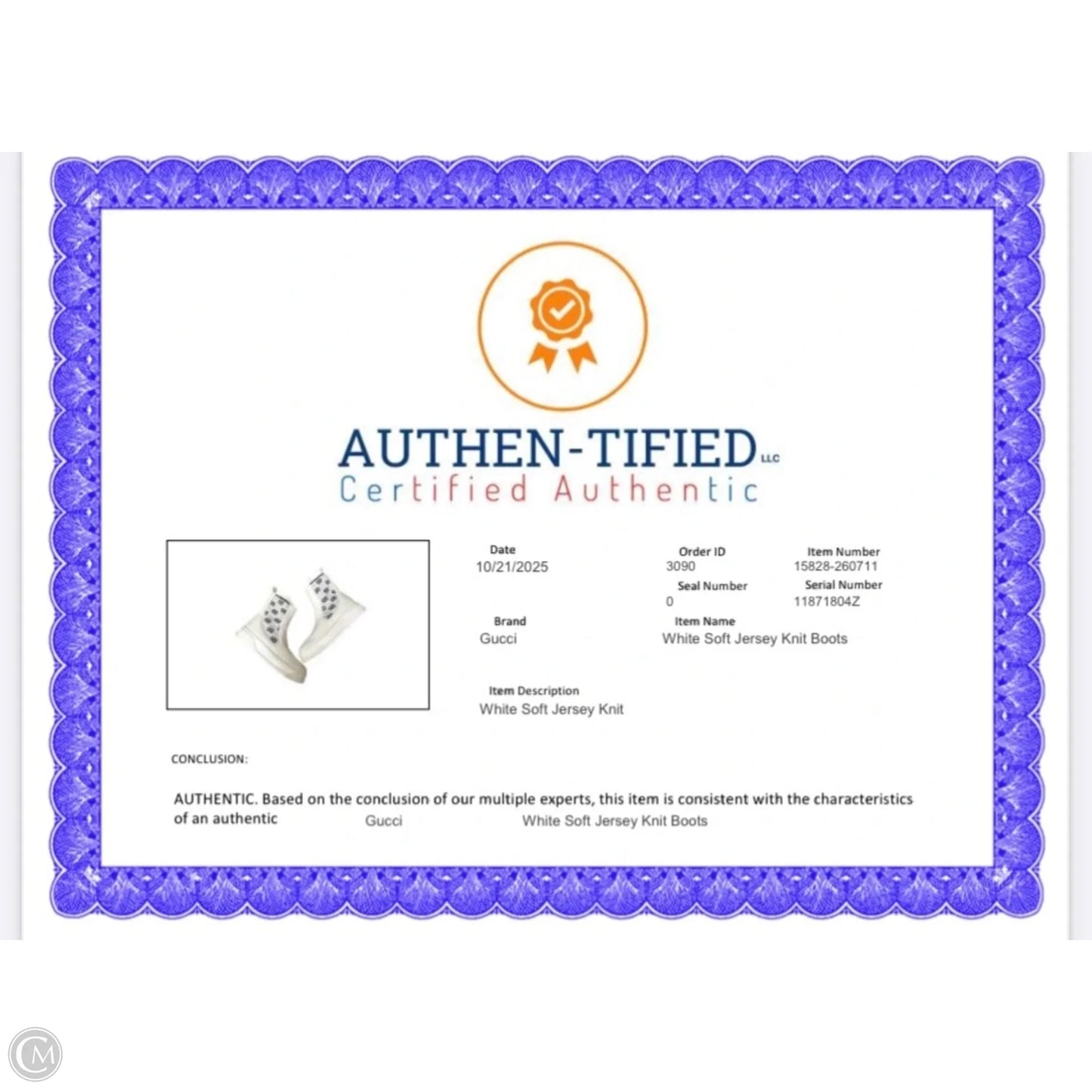 Boots Luxury Designer By Gucci In White