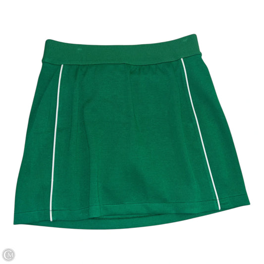 Athletic Skort By Spanx In Green, Size: L