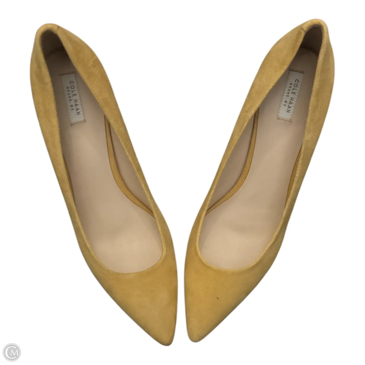 Shoes Heels Kitten By Cole-haan In Yellow, Size: 10