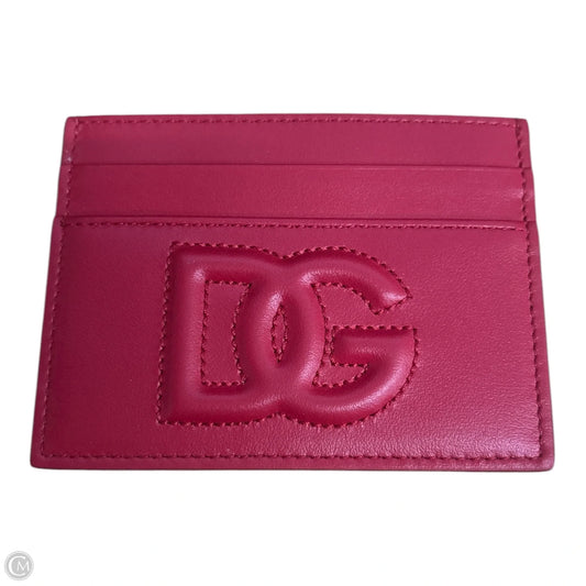 Wallet Luxury Designer By Dolce And Gabbana, Size: Small