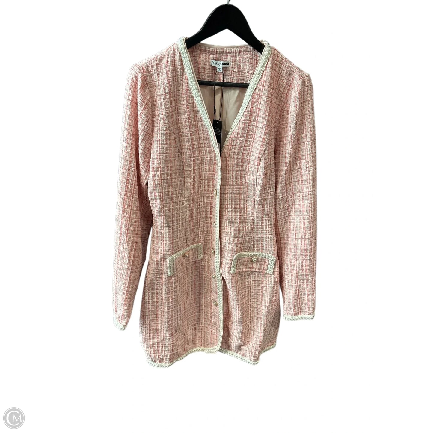 Jacket Other By Fashion Nova In Pink, Size: Xl