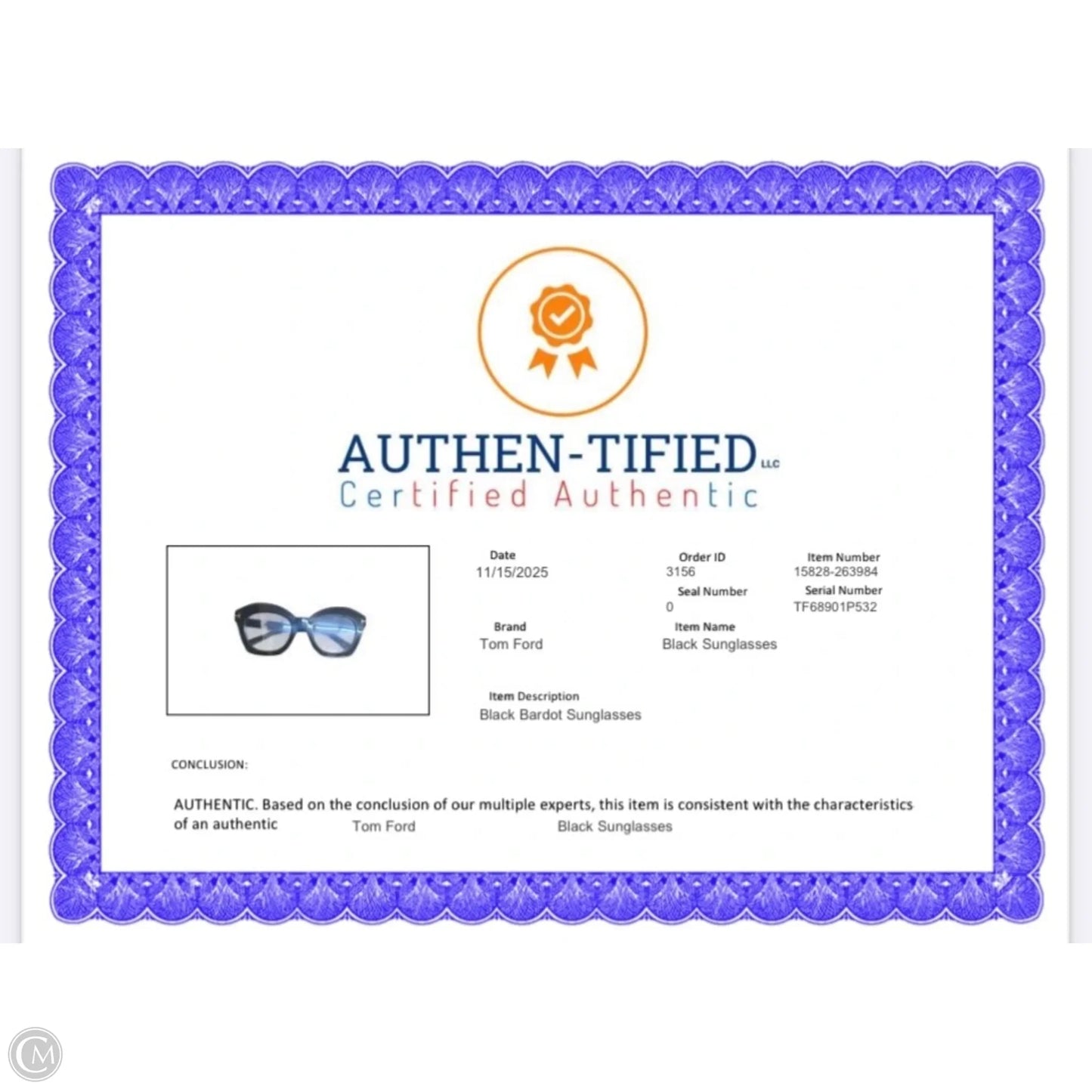 Sunglasses Luxury Designer By Tom Ford