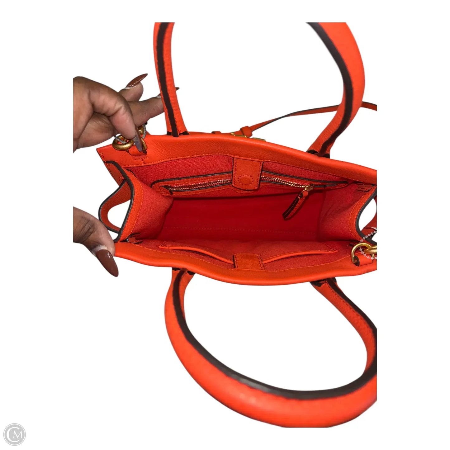 Handbag Designer By Tory Burch, Size: Medium