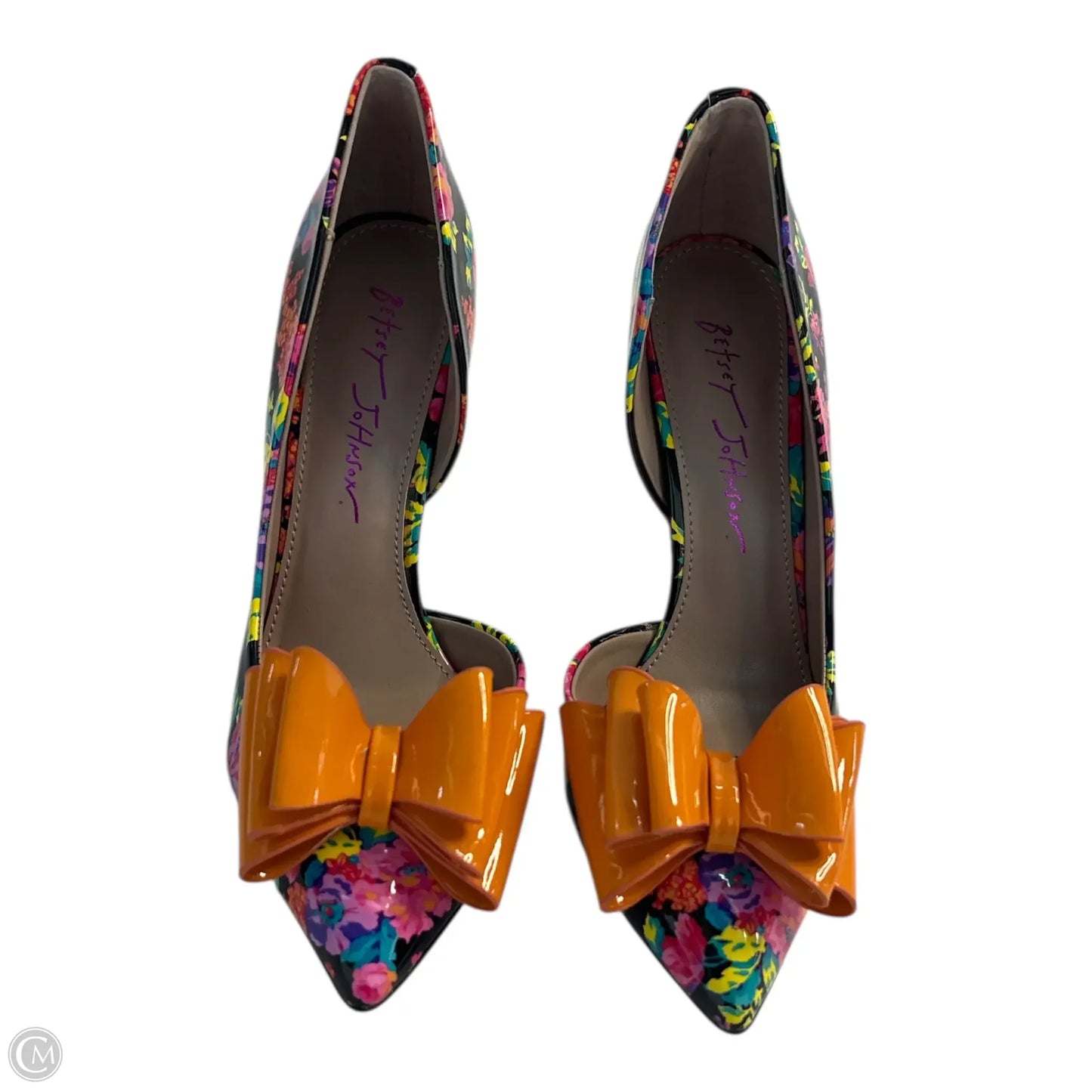 Shoes Heels Stiletto By Betsey Johnson In Multi-colored, Size: 6.5