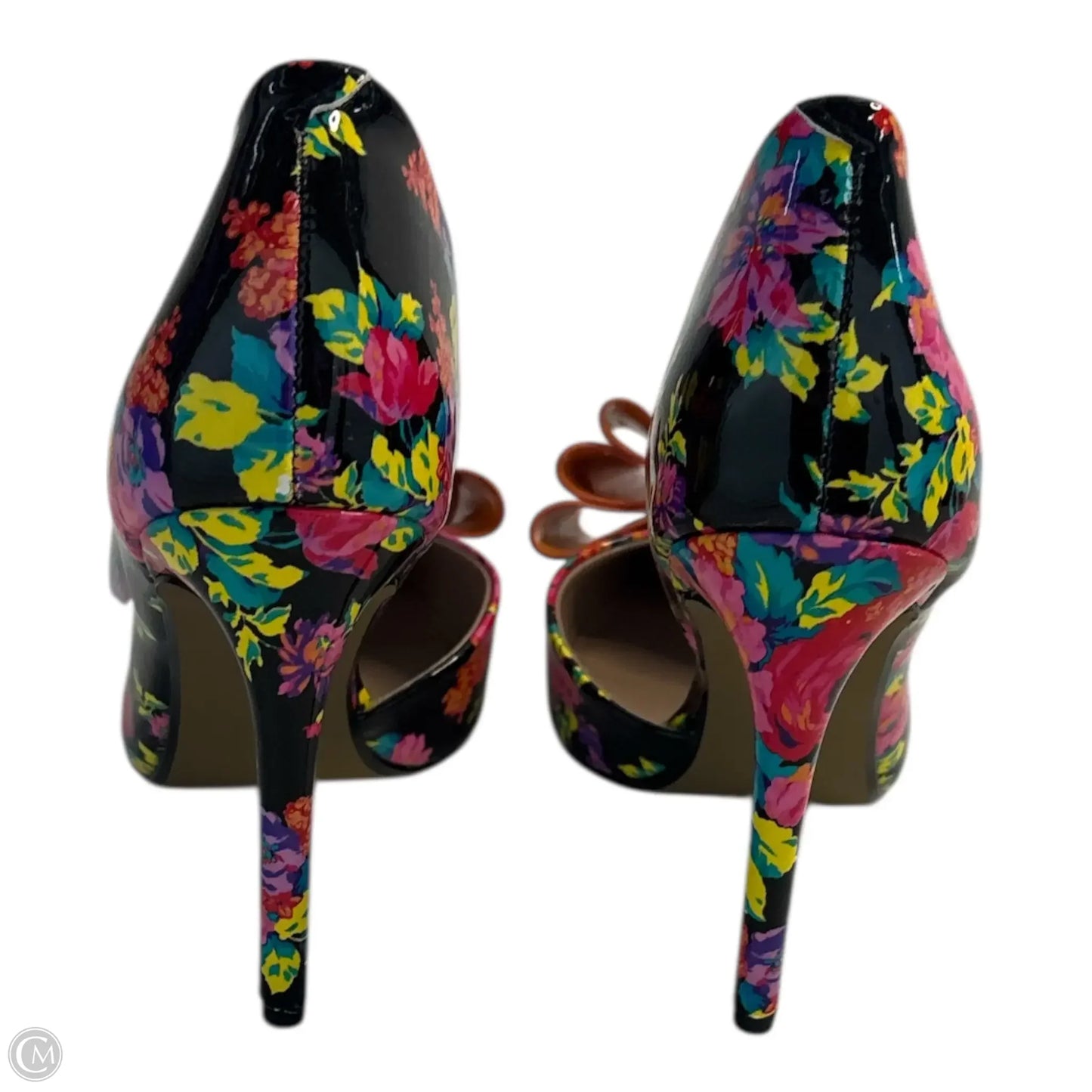 Shoes Heels Stiletto By Betsey Johnson In Multi-colored, Size: 6.5