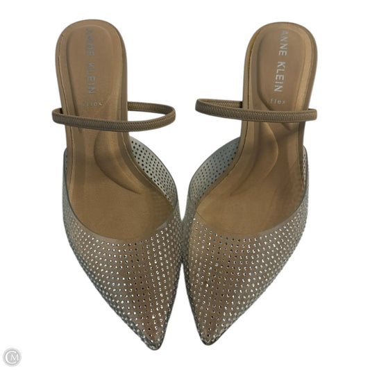 Shoes Heels Kitten By Anne Klein In Clear, Size: 7.5
