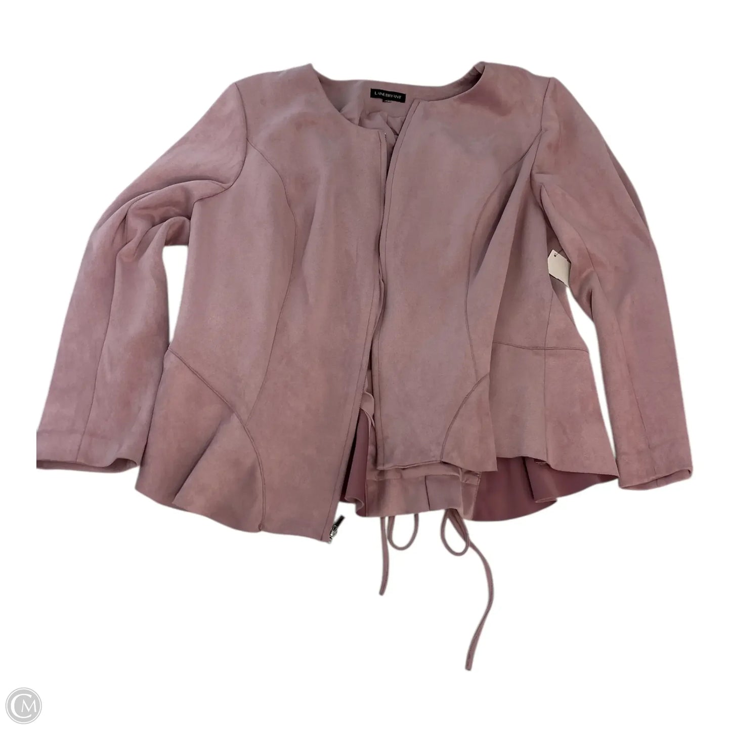 Blazer By Lane Bryant In Pink, Size: 3x