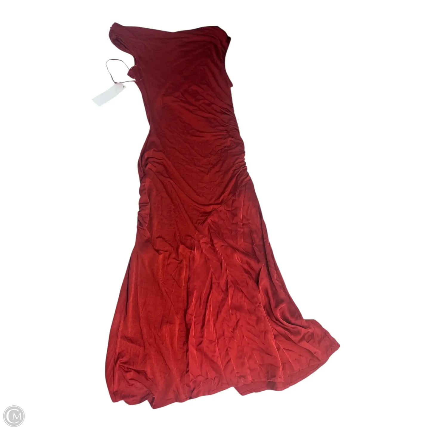 Dress Casual Maxi By Anthropologie In Orange, Size: M