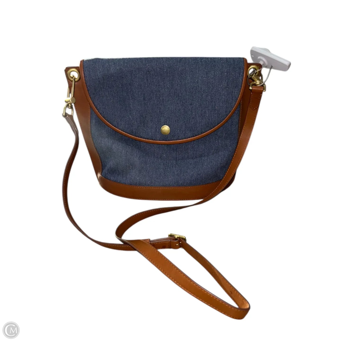 Handbag Leather By Clothes Mentor, Size: Small