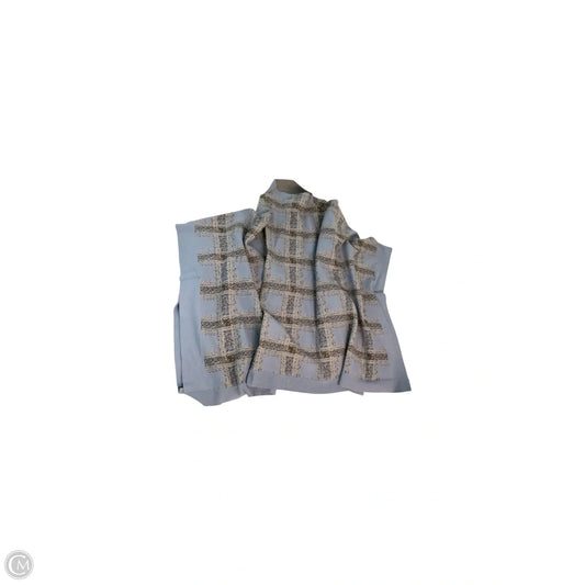Max Studio Poncho In Blue, Size: Osfm