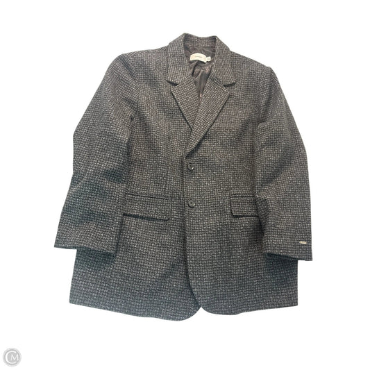 Blazer Designer By Coach In Grey, Size: Xl