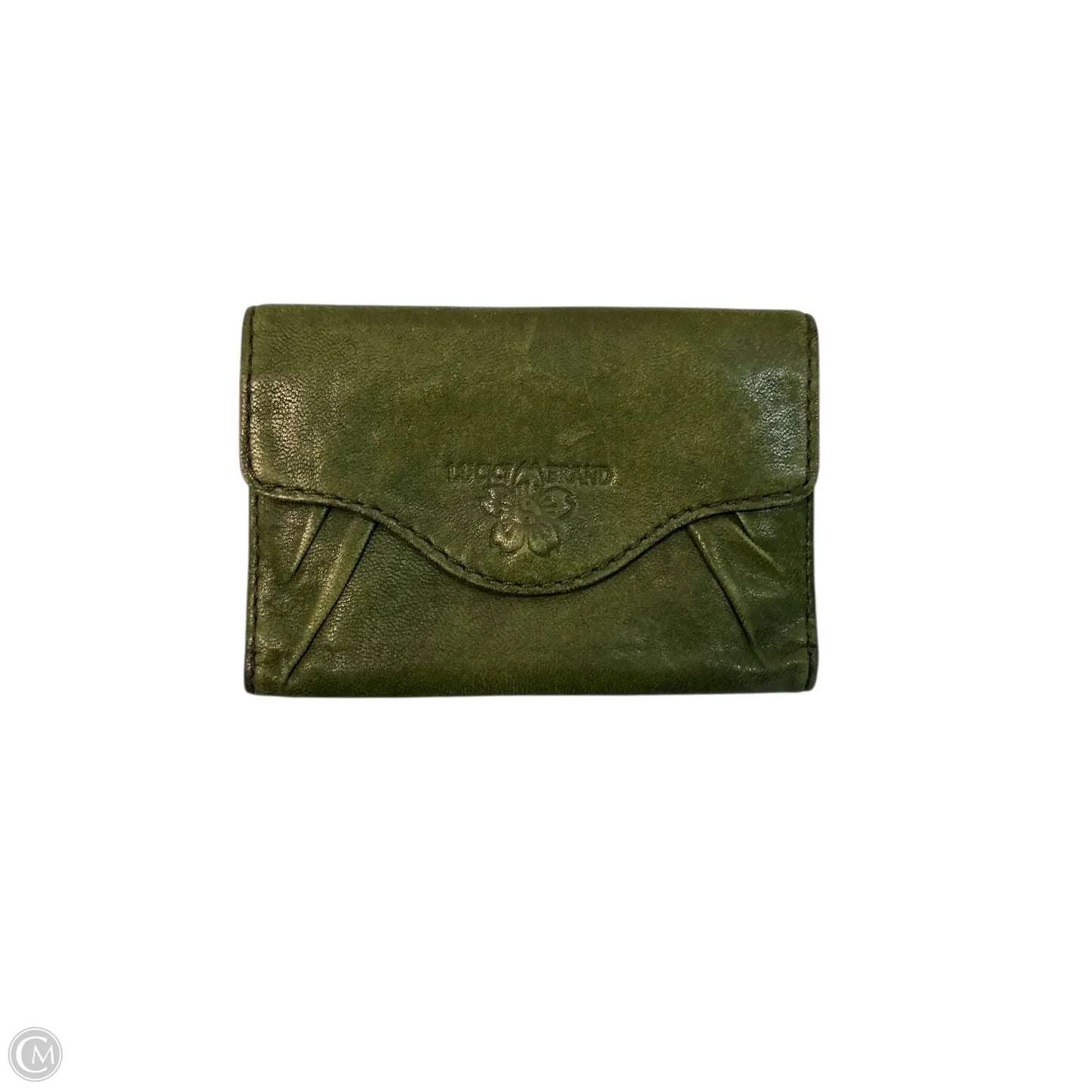Wallet Leather By Lucky Brand, Size: Small