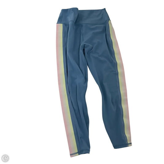 Athletic Leggings By Spiritual Gangster In Blue, Size: L