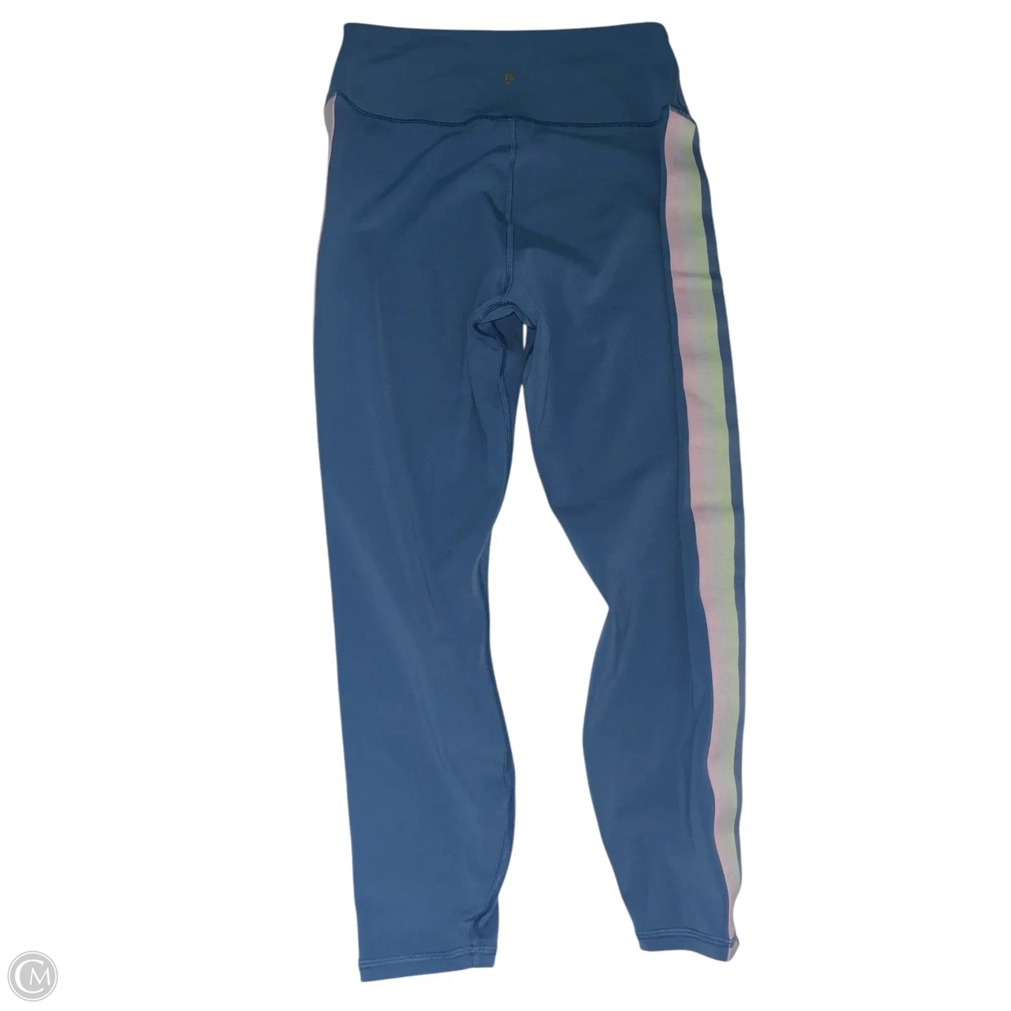 Athletic Leggings By Spiritual Gangster In Blue, Size: L