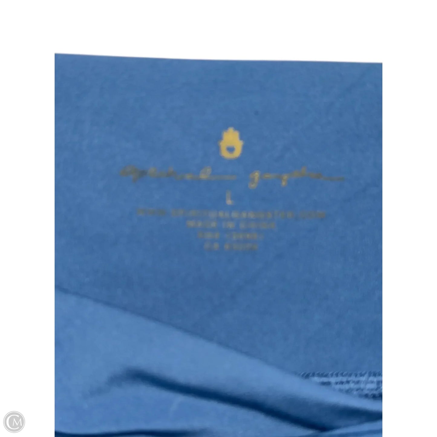 Athletic Leggings By Spiritual Gangster In Blue, Size: L