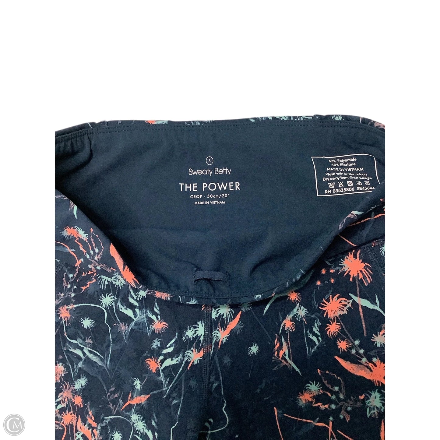 Athletic Leggings Capris By Sweaty Betty In Blue, Size: S