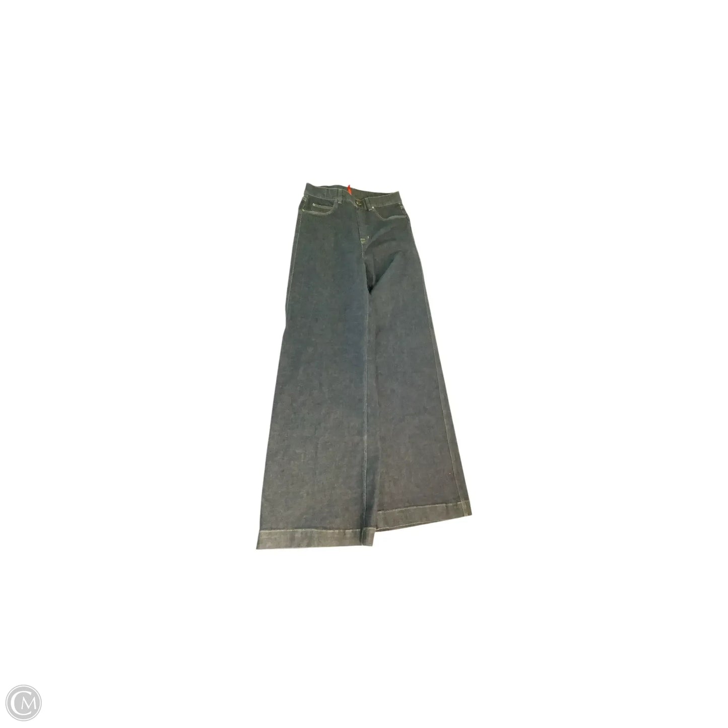 Jeans Wide Leg By Spanx In Blue, Size: L