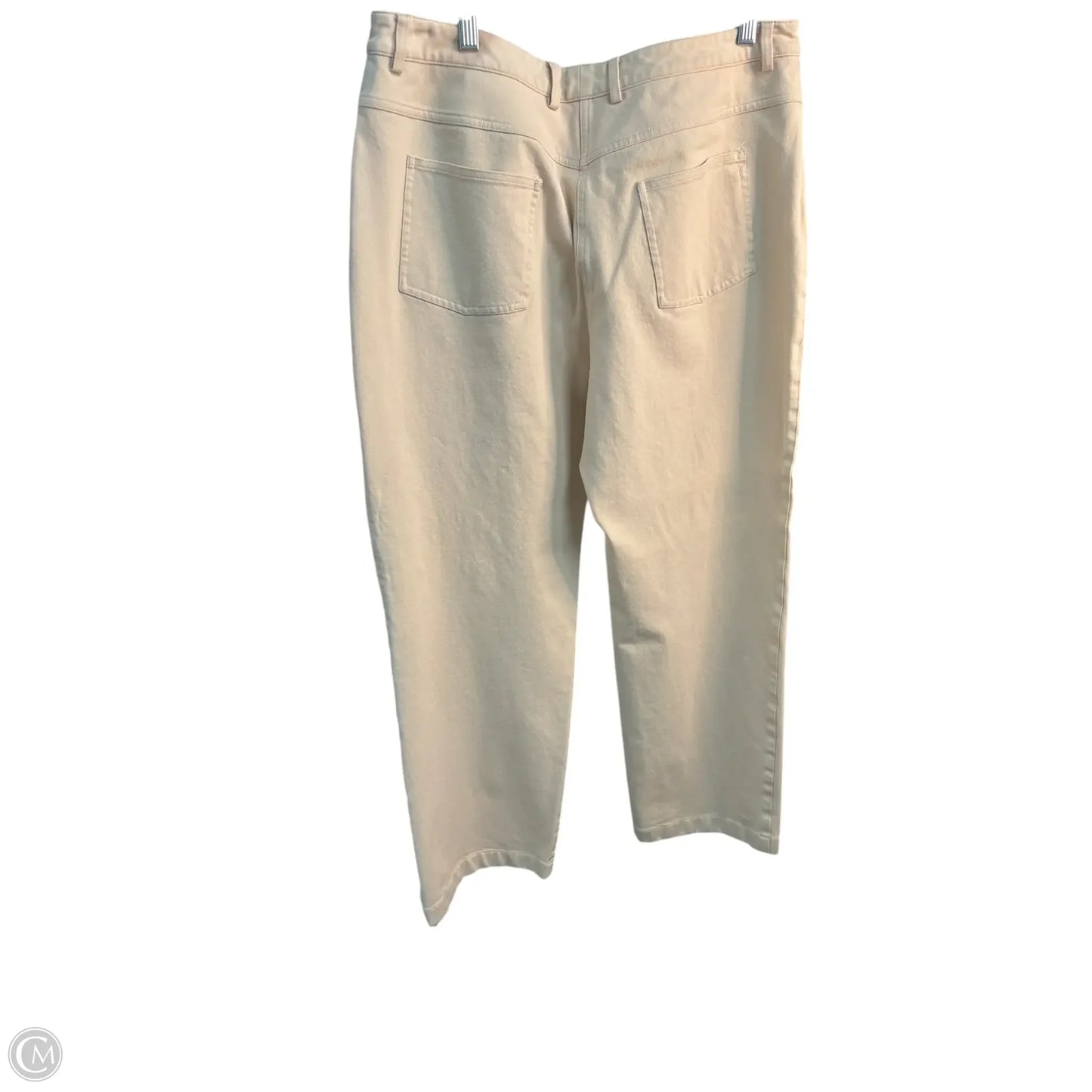Pants Luxury Designer By St John Collection In Cream, Size: 14