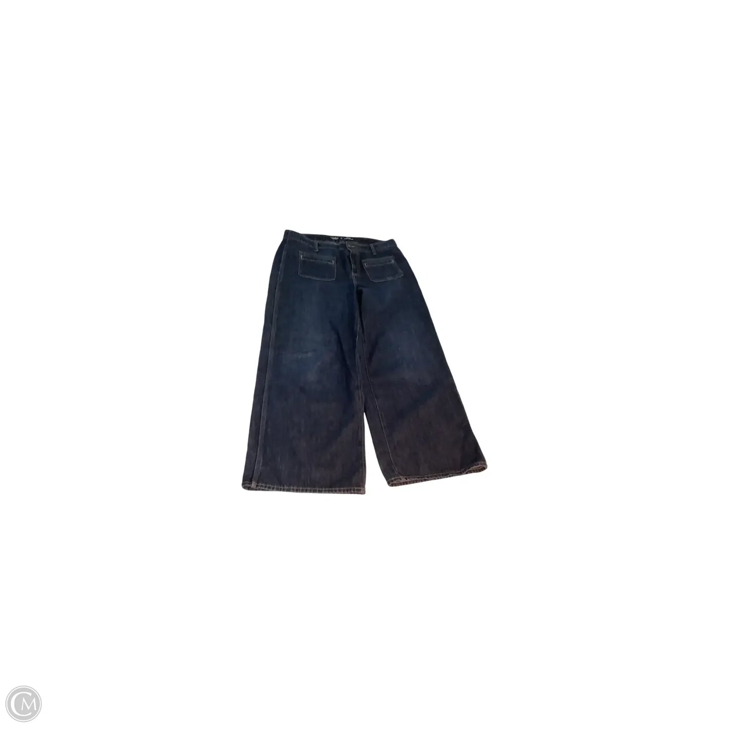 Jeans Wide Leg By Old Navy In Blue, Size: 14