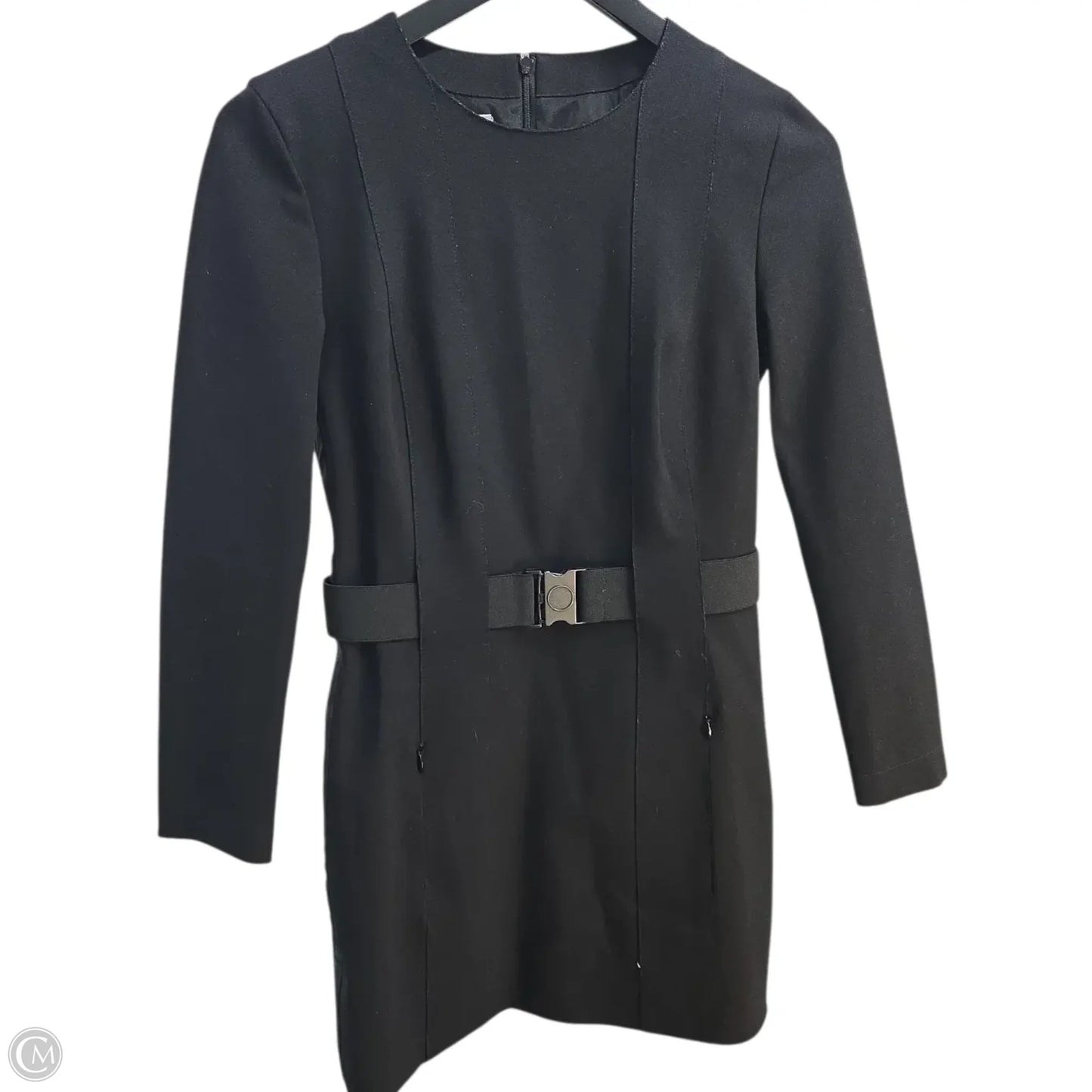 Dress Casual Midi By Akris In Black, Size: S