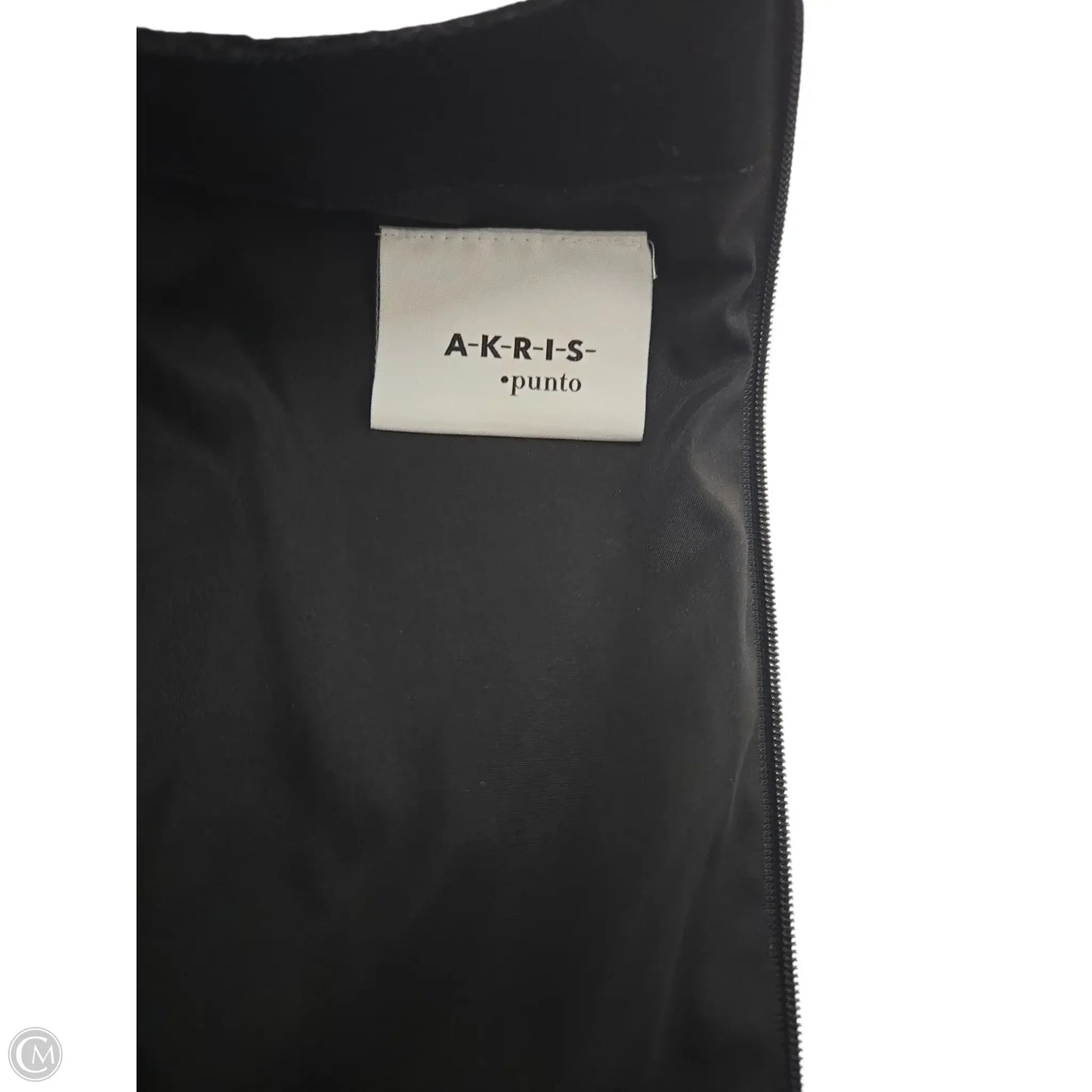 Dress Casual Midi By Akris In Black, Size: S