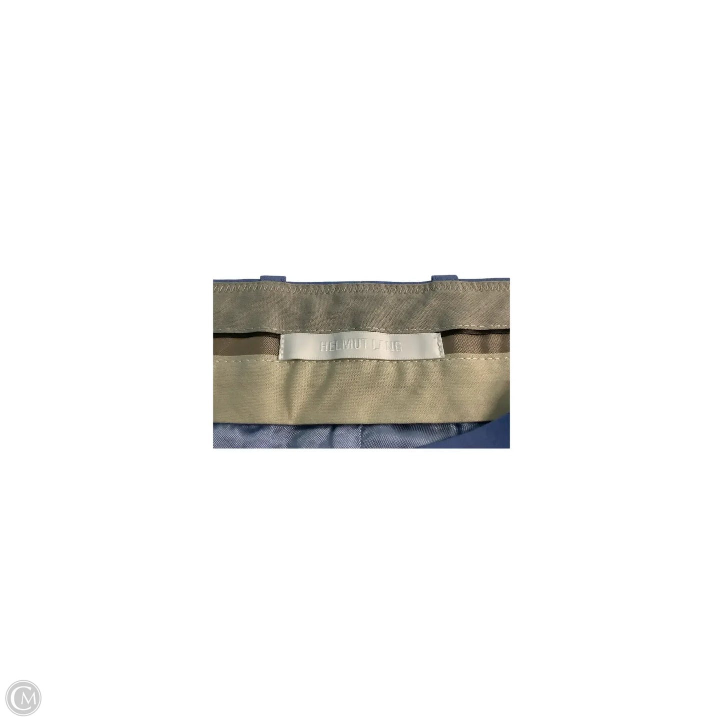 Skirt Mini & Short By Helmut Lang In Blue, Size: 6