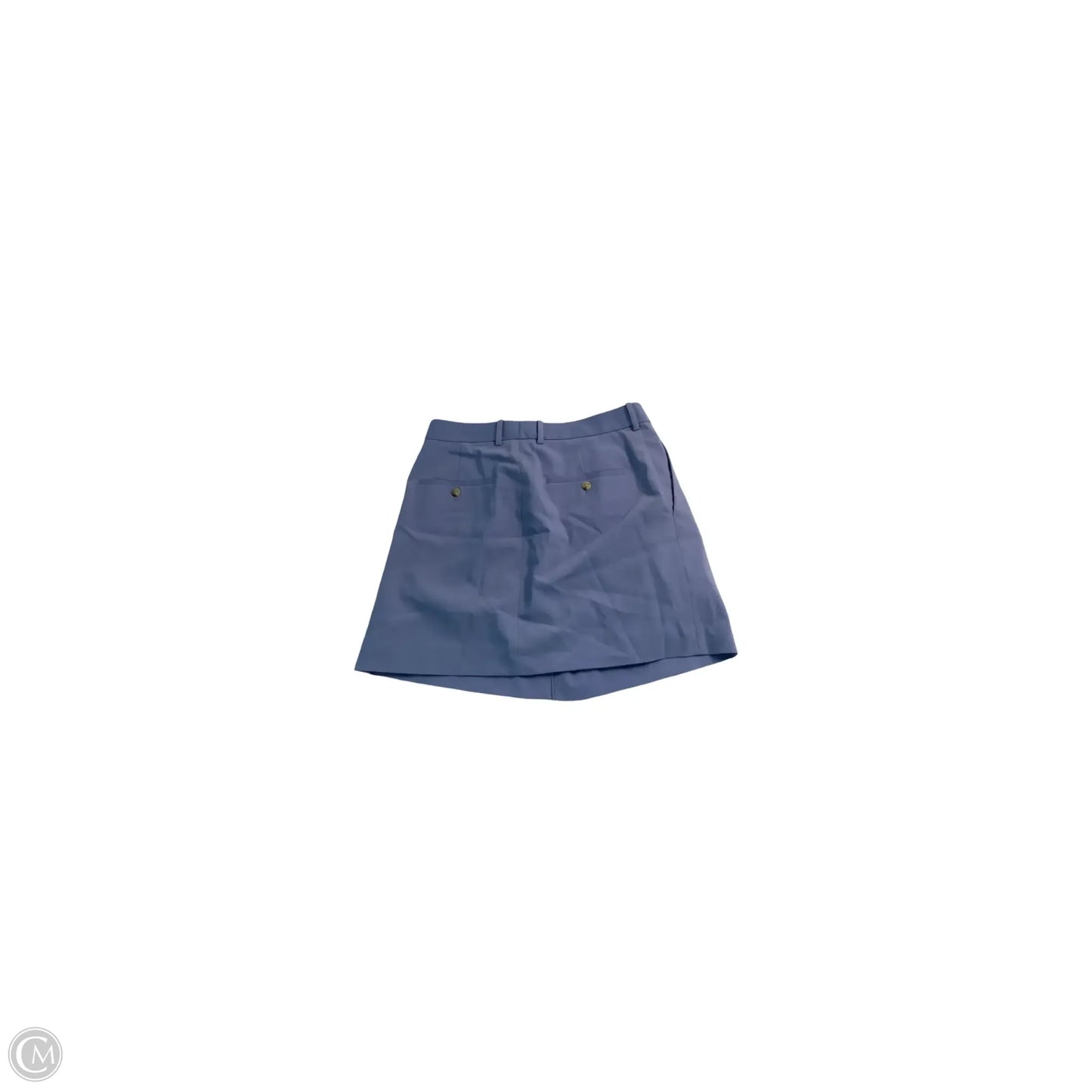 Skirt Mini & Short By Helmut Lang In Blue, Size: 6