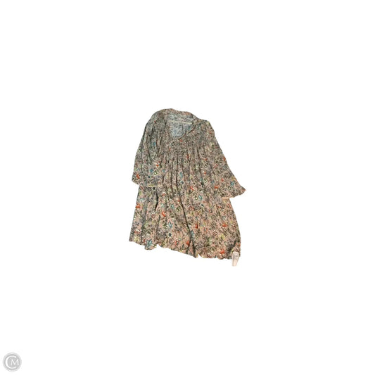 Dress Casual Midi By Knox Rose In Floral Print, Size: M