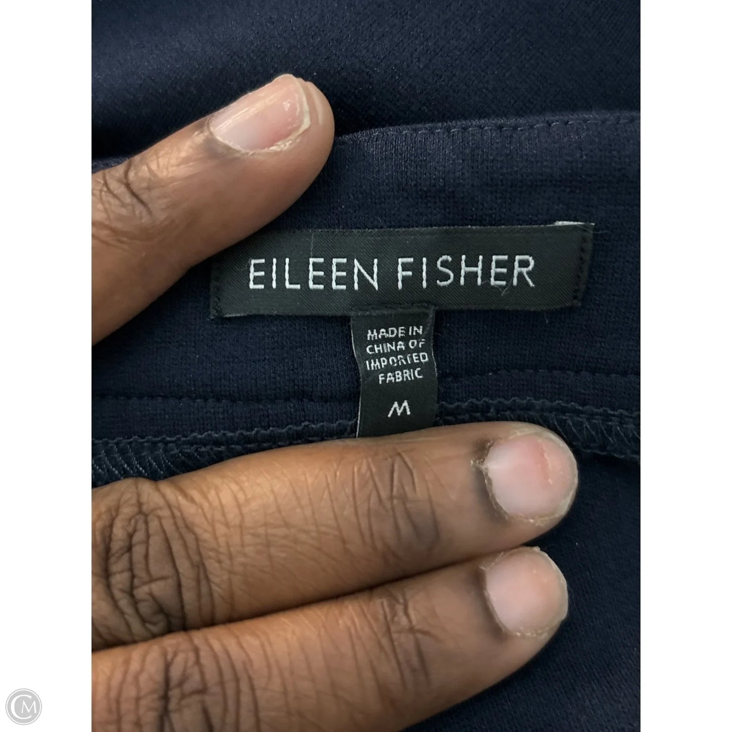 Pants Dress By Eileen Fisher In Navy, Size: M