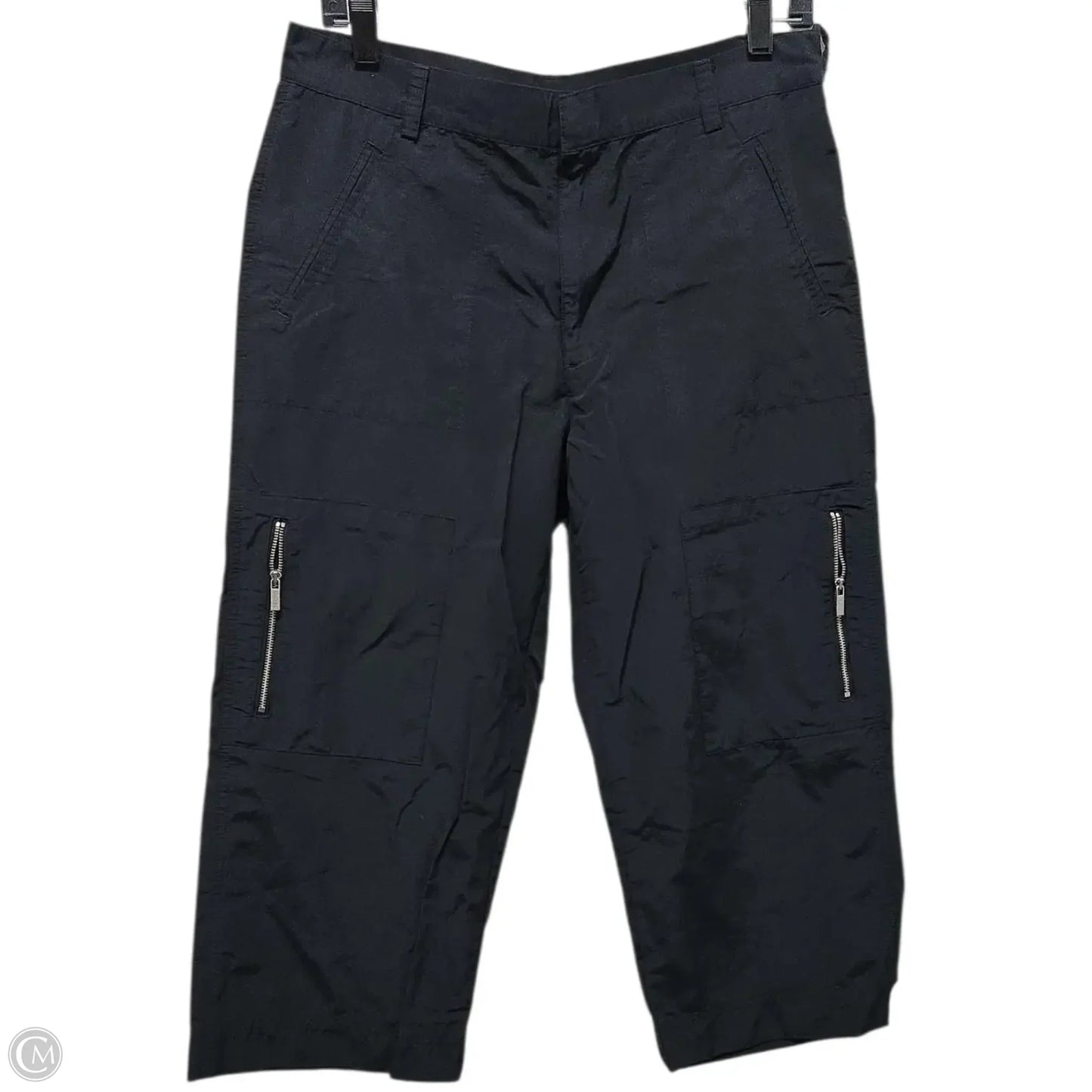 Capris By Lauren By Ralph Lauren In Black, Size: 10