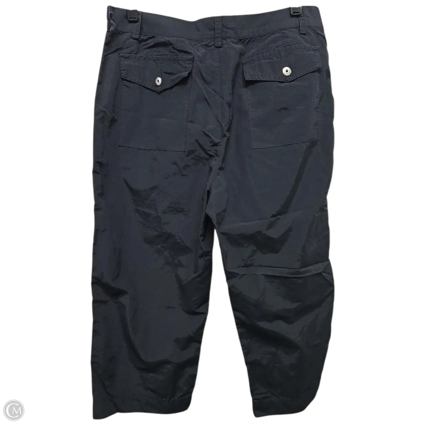 Capris By Lauren By Ralph Lauren In Black, Size: 10
