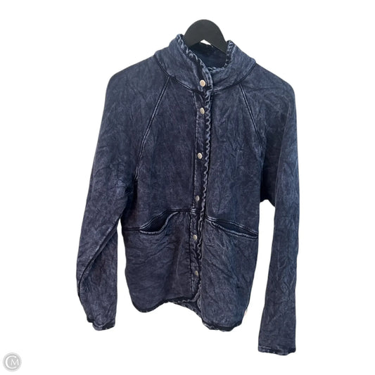 Jacket Denim By Sundry In Blue, Size: S