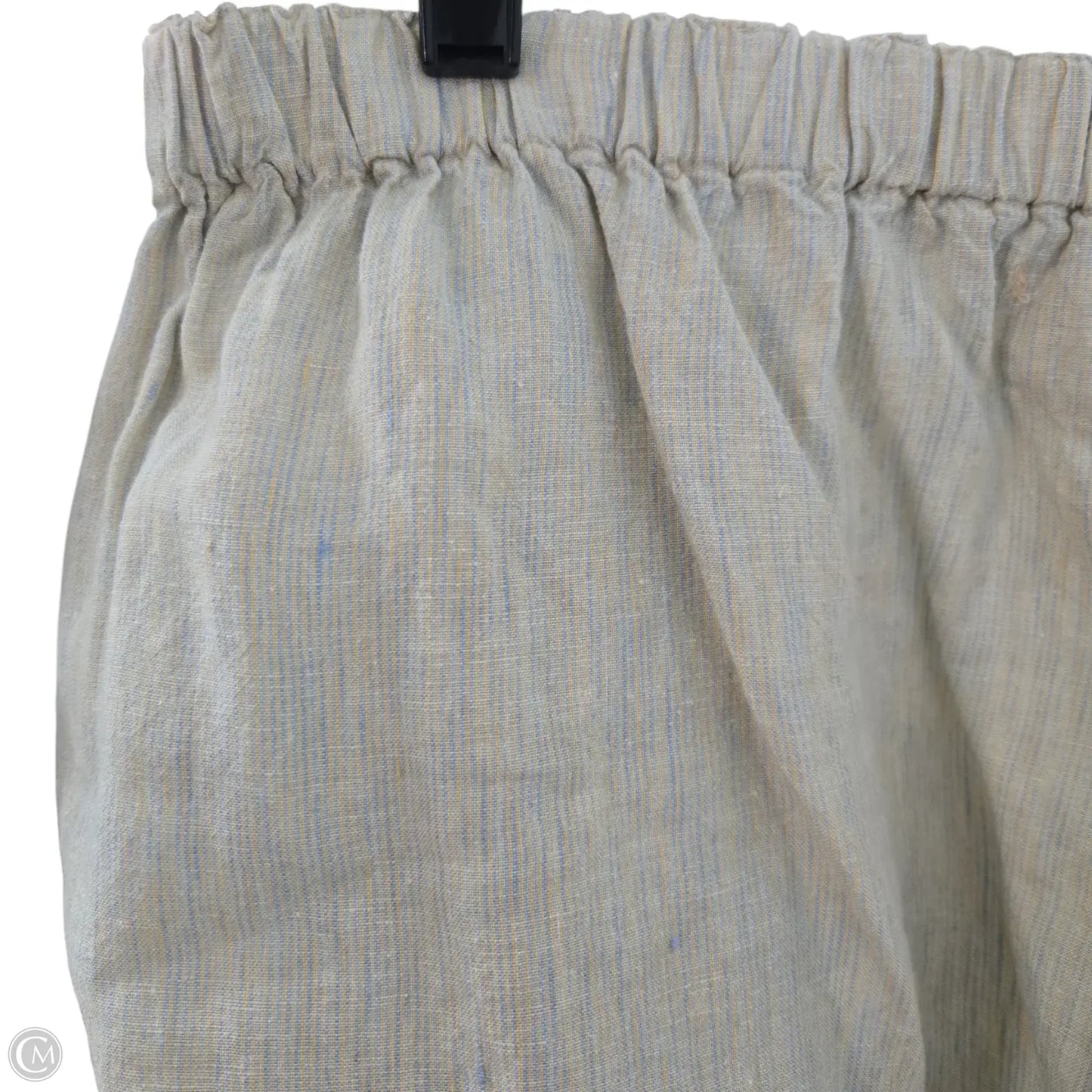 Pants Linen By Flax In Striped Pattern, Size: L