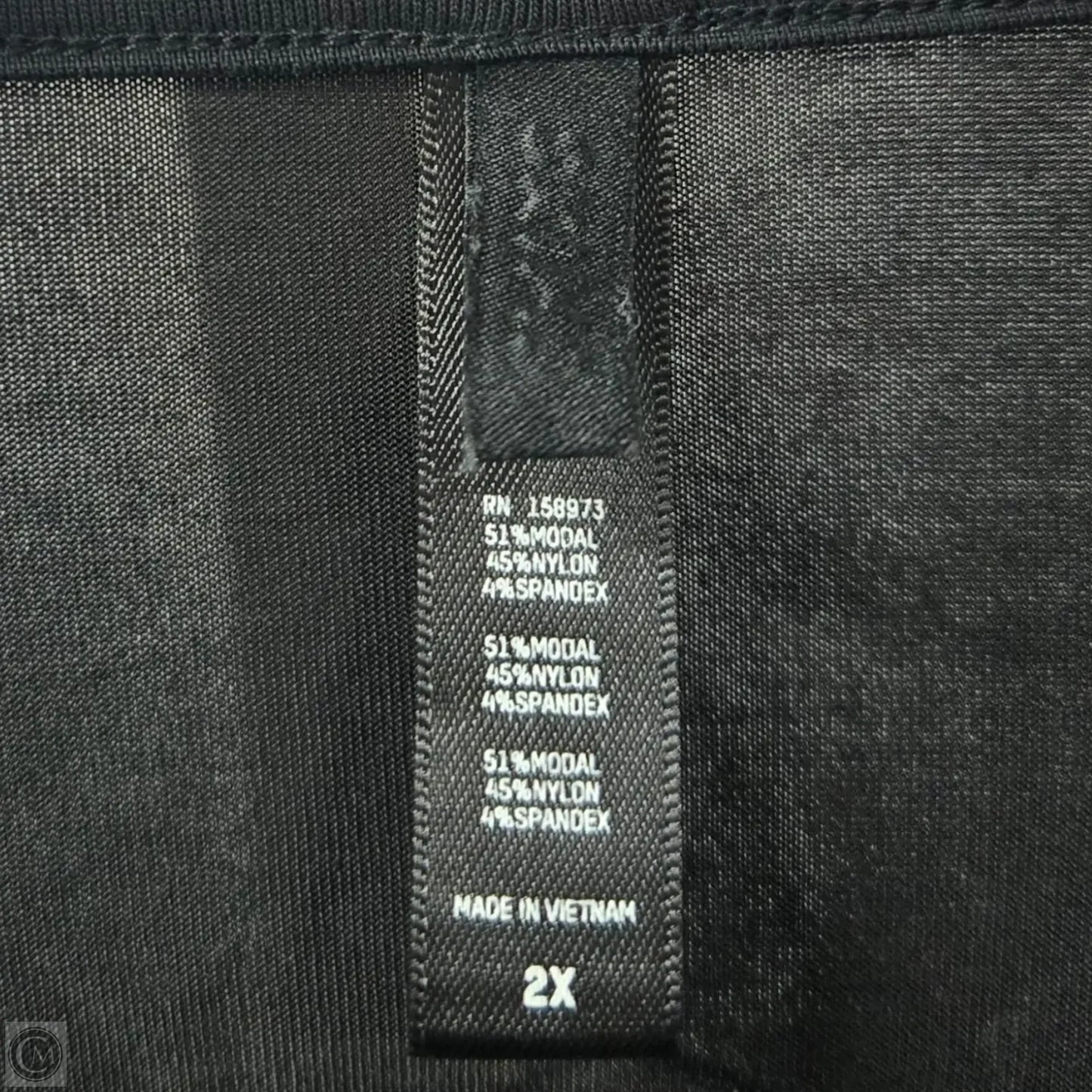 Dress Casual Maxi By Skims In Black, Size: 2x