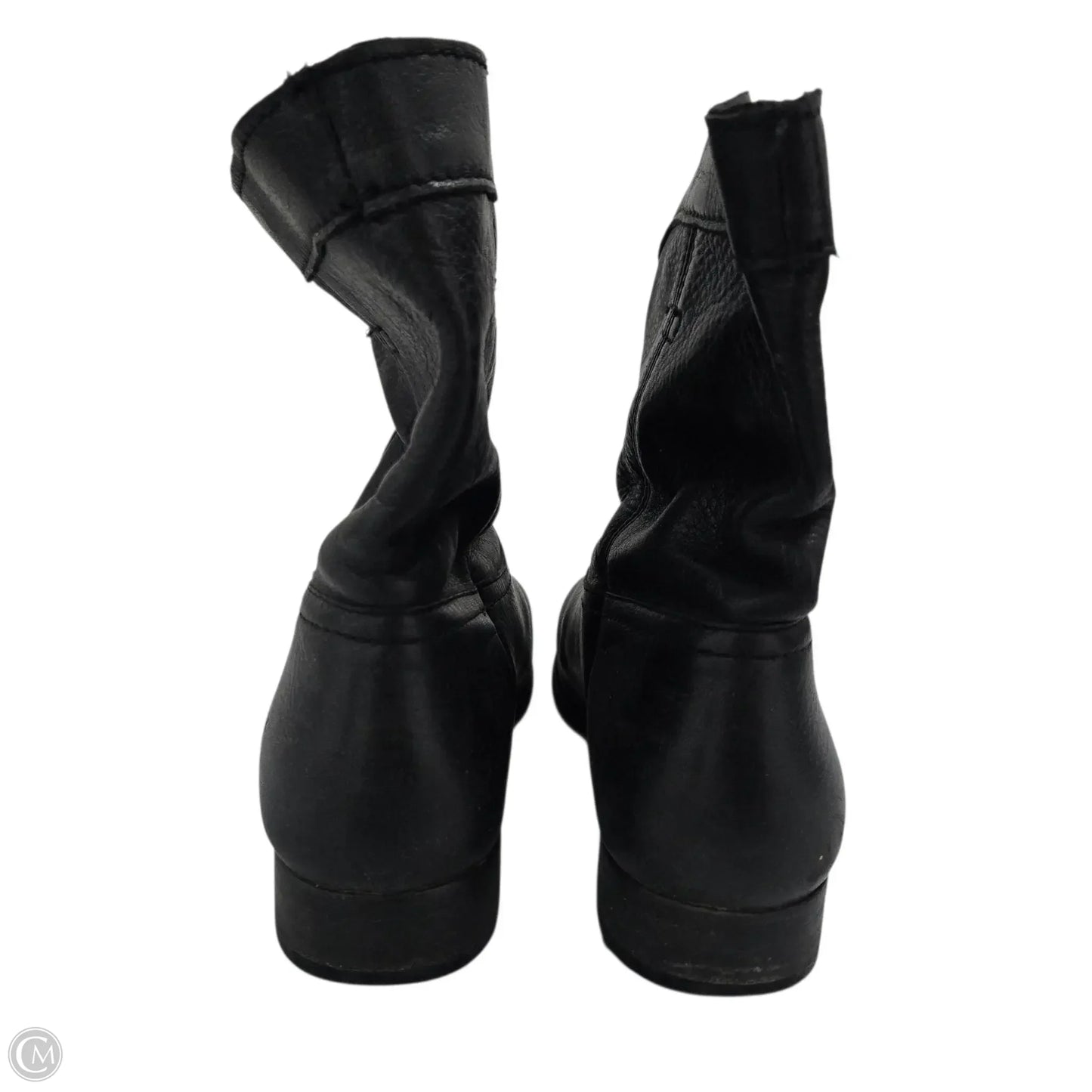 Boots Designer By Frye In Black, Size: 9