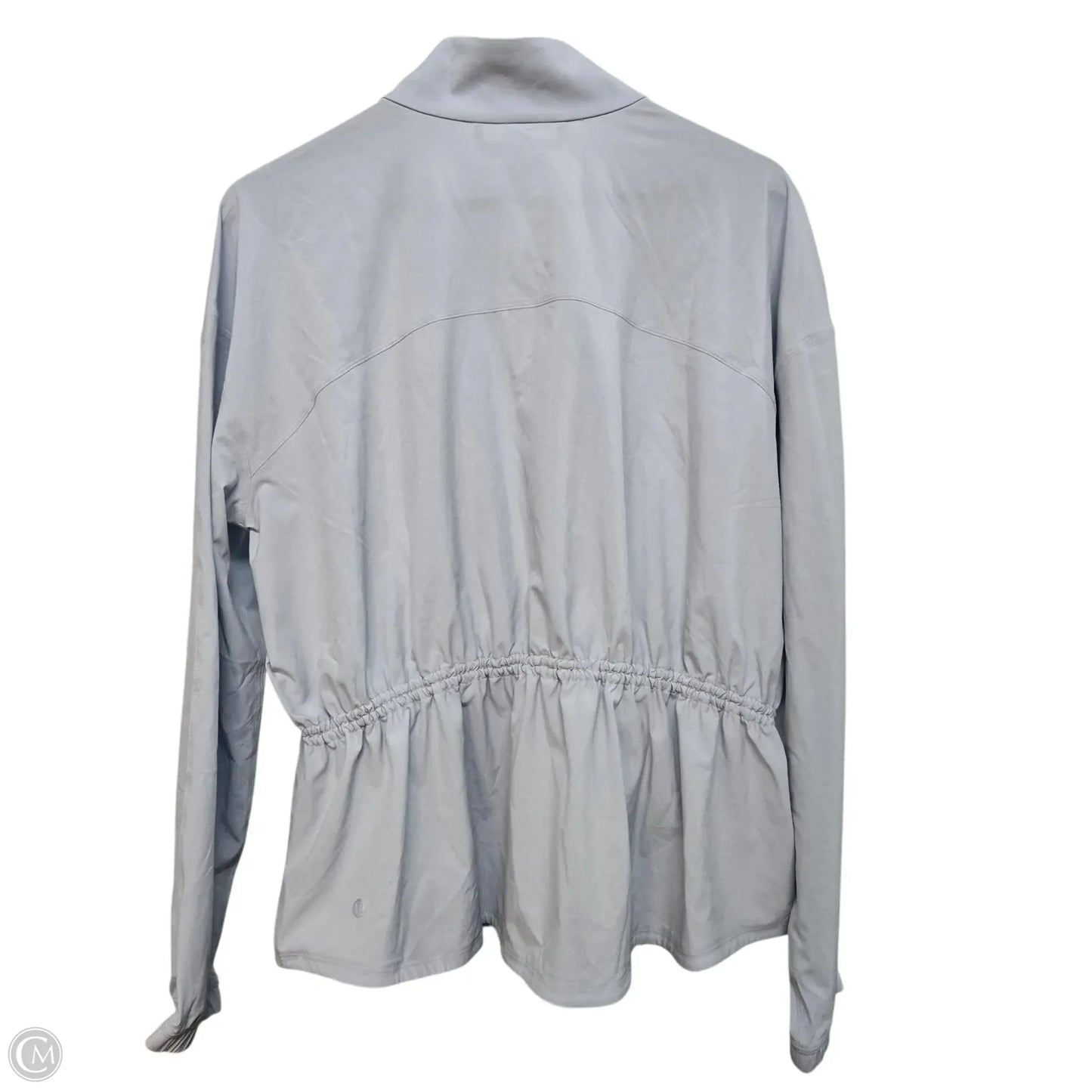 Athletic Jacket By Lululemon In Blue, Size: Xl